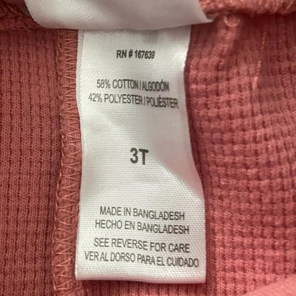 Nicole Miller New York Floral Long Sleeve Fleece Top and Pink Leggings Set